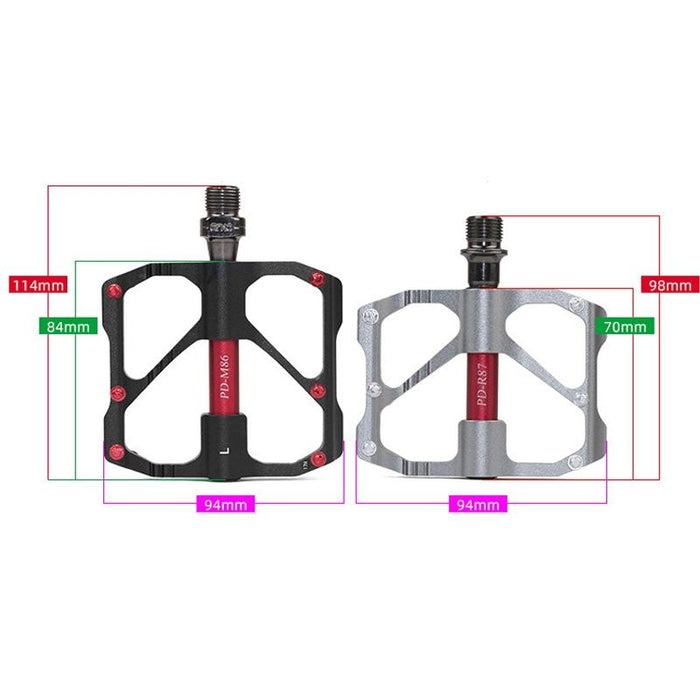 3-Palin Carbon Fiber Bike Pedals 1 Pair