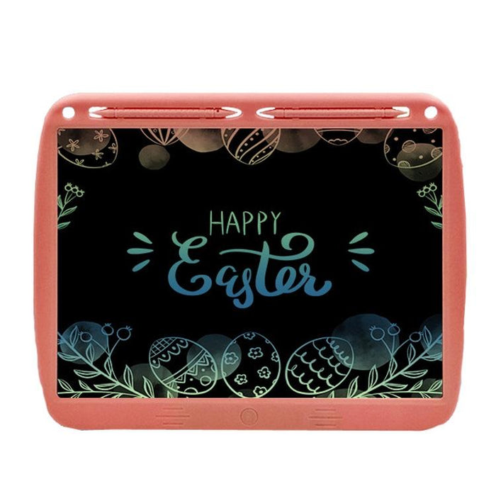 15 Inch Lcd Double Writing Board For Kids Pink