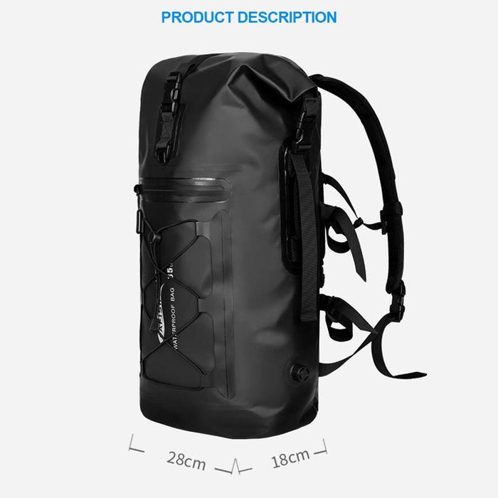 Waterproof 35L Outdoor Backpack Large Capacity Black