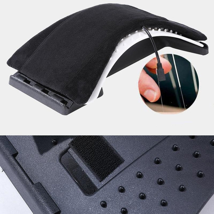 Electric Heating Belt For Lumbar Spine Correction Black