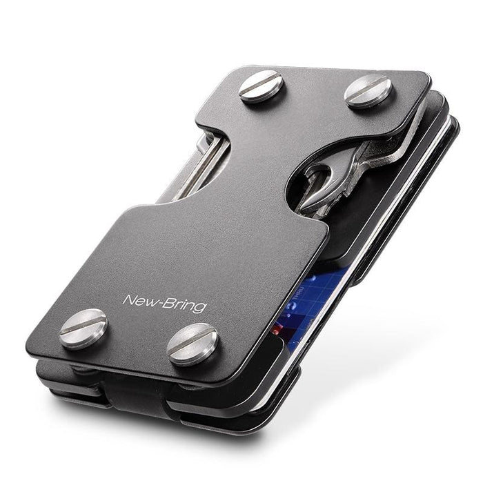 Multifunctional Edc Wallet For Keys & U Disk New Bring Metal Card Holder