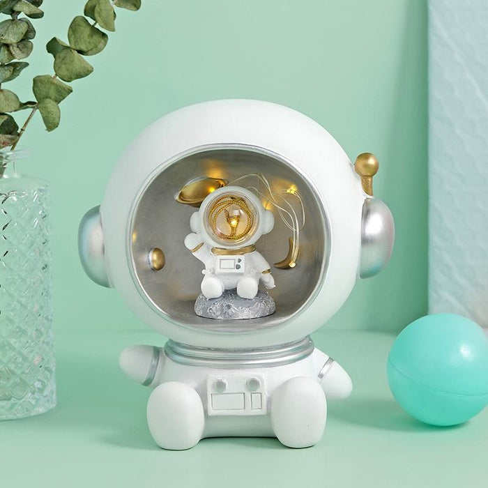 Resin Astronaut Night Light Space Star Ornament