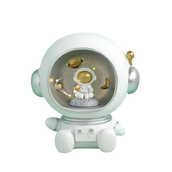 Resin Astronaut Night Light Space Star Ornament