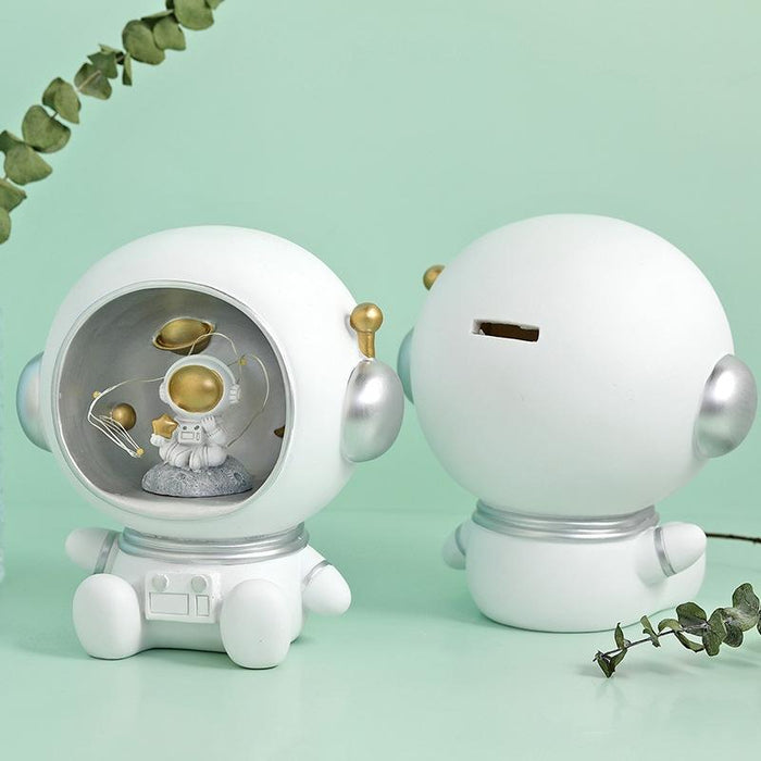 Resin Astronaut Night Light Space Star Ornament