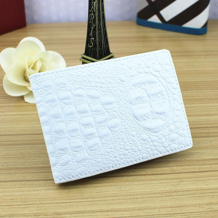 Universal Crocodile Pattern Driver License Cover With Card Slot