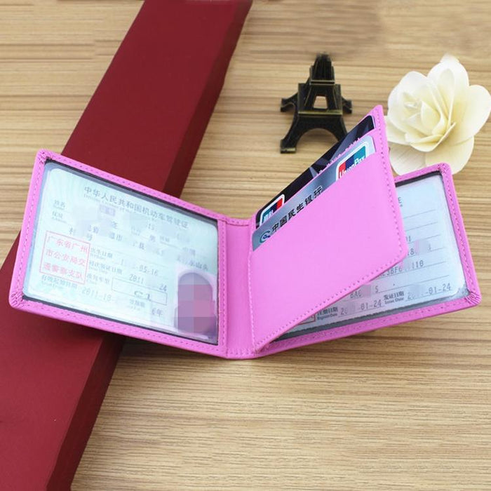 Universal Crocodile Pattern Driver License Cover With Card Slot