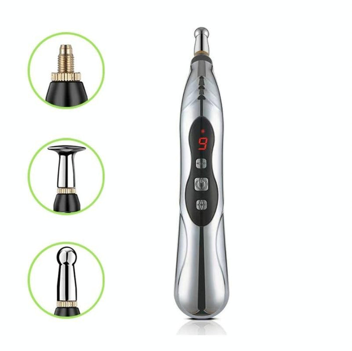 Electronic Acupuncture Pen 3 Head Circulating Energy Automatic Point Finding Home Pain Relief