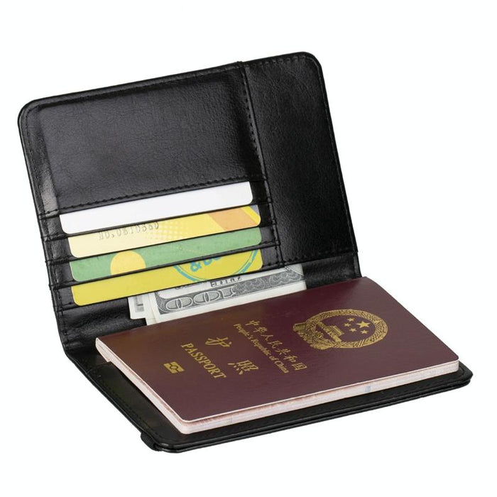 Multi Card Passport Holder Anti Magnetic Wallet