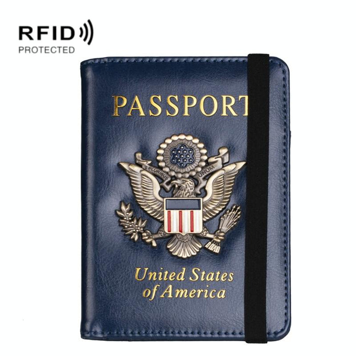 Multi Card Passport Holder Anti Magnetic Wallet