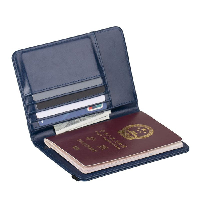 Multi Card Passport Holder Anti Magnetic Wallet