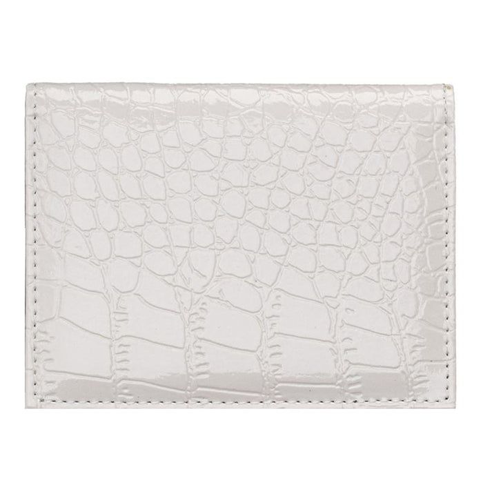 Pu Crocodile Pattern Card Holder Fits Cdc Documents