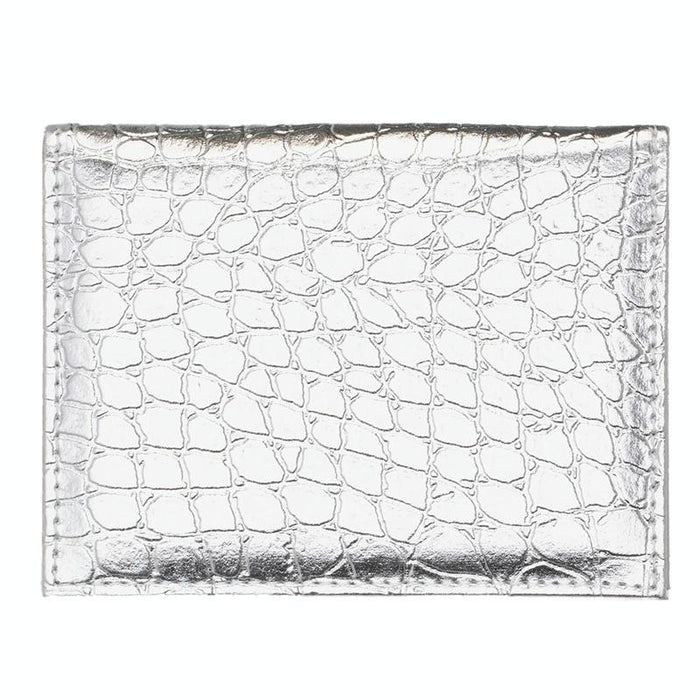 Pu Crocodile Pattern Card Holder Fits Cdc Documents