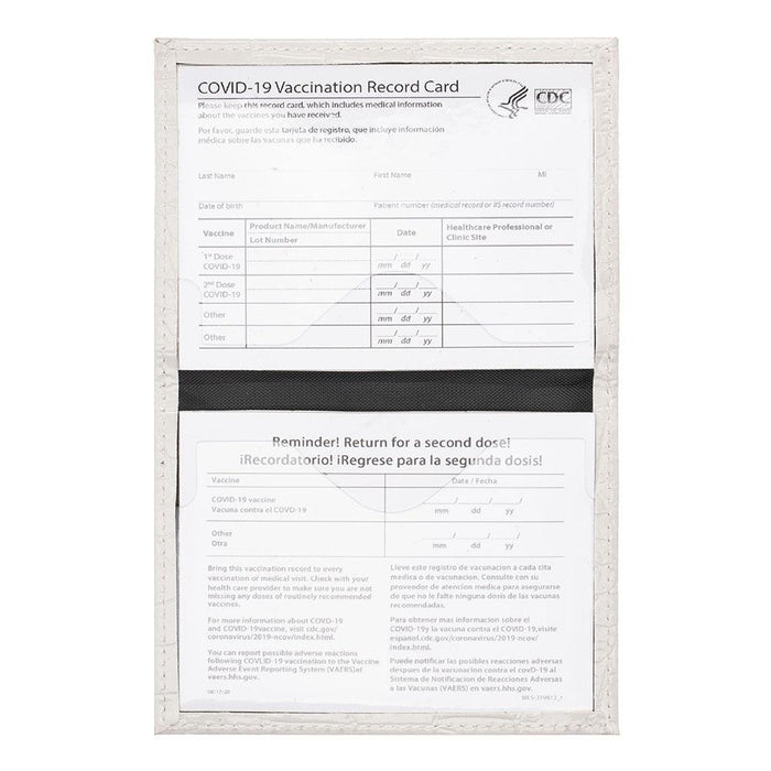 Pu Crocodile Pattern Card Holder Fits Cdc Documents