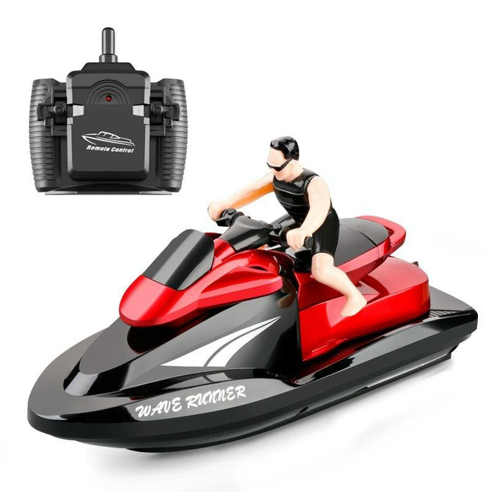 2.4G Rc Motor Speed Boat For Kids Red