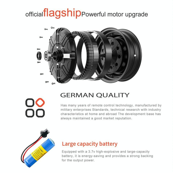 2.4G Rc Motor Speed Boat For Kids Red