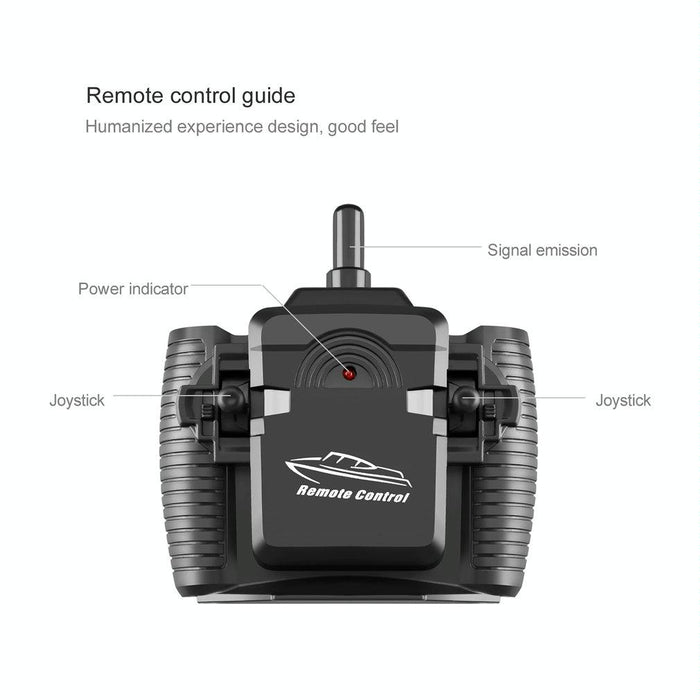 2.4G Rc Motor Speed Boat For Kids Red