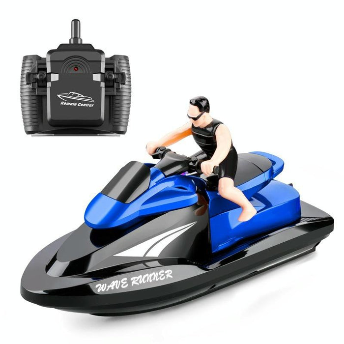2.4G Rc Motor Speed Boat For Kids Blue