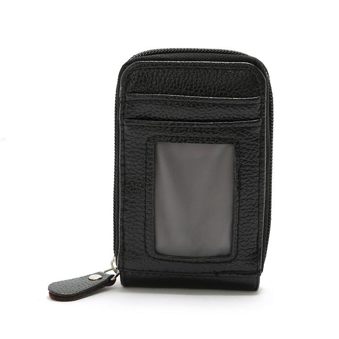 Woven Mini Coin Purse For Ladies Student Id & Card Holder