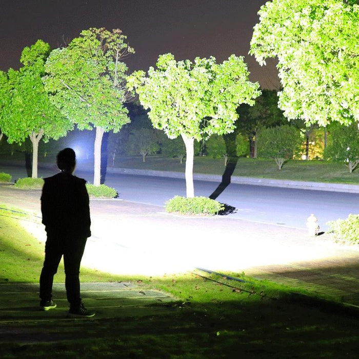 Smart Sensor Head-Mounted Fishing Light With Usb Charging And Zoom