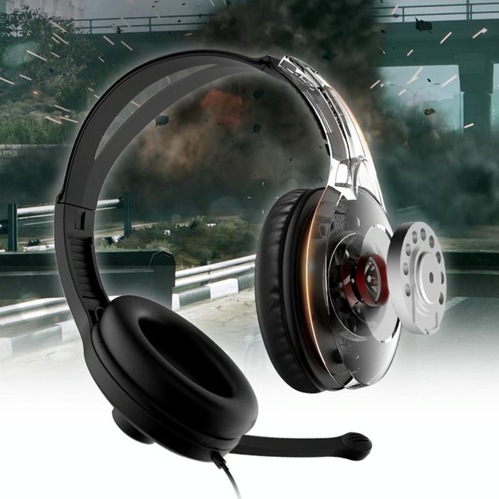Usb Gaming Headset With Microphone 2M Cable