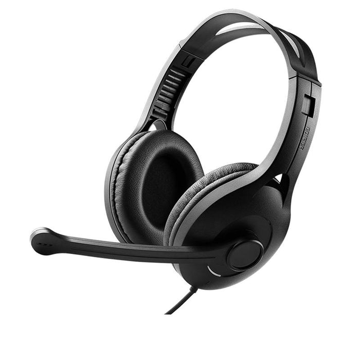 2M Cable Gaming Headset With Microphone Double Hole Style