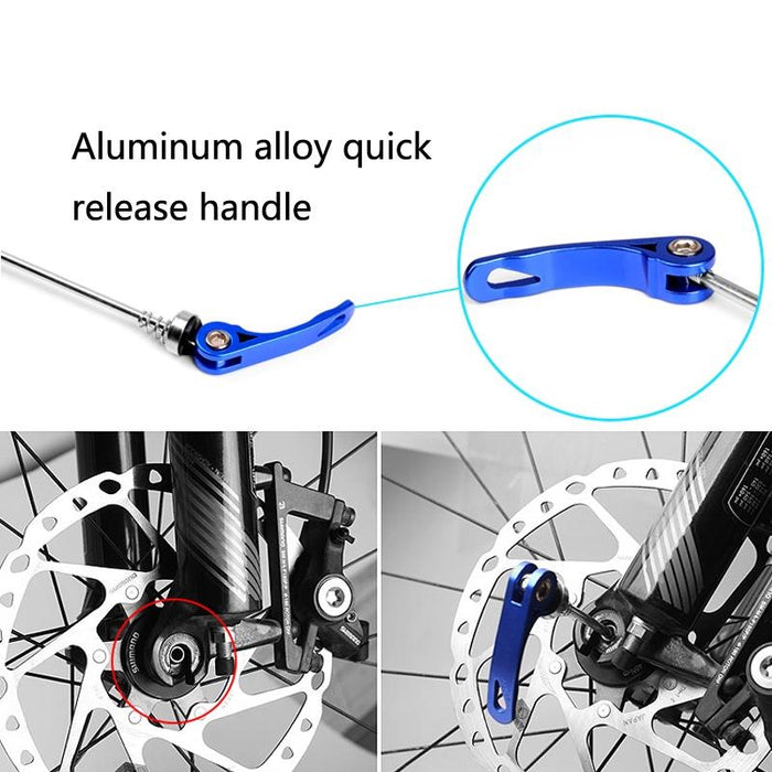 3-Piece Mountain Bike Hub Set With Extended Quick Release