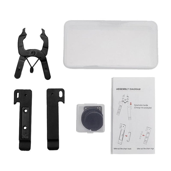 13-Piece Bike Tire Repair Kit Quick & Easy Fix