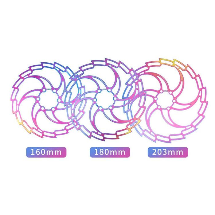 203Mm Hollow Disc Mountain Bike Brake Pad