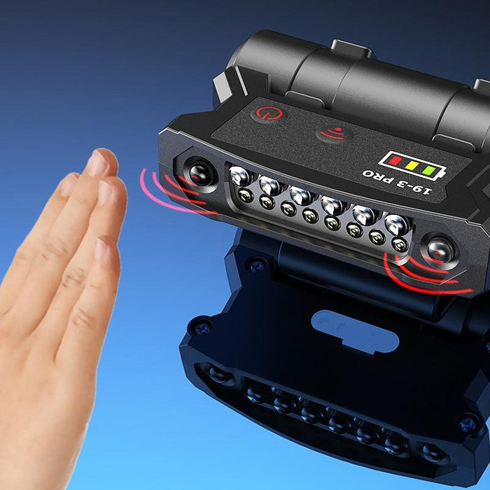 Rechargeable Fishing Headlight With Clip Super Bright