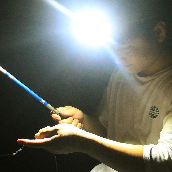 Rechargeable Fishing Headlight With Clip Super Bright