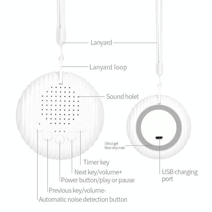 Baby White Noise Sleep Instrument Automatic Detection