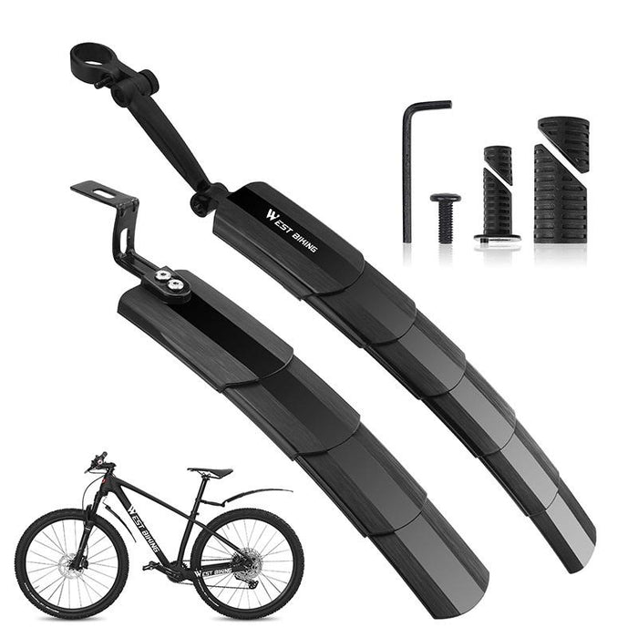 Retractable Folding Mudguards For Mountain Bikes