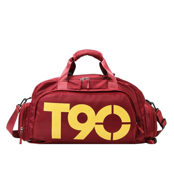 Large Capacity Sports Bag With Wet / Dry Separation