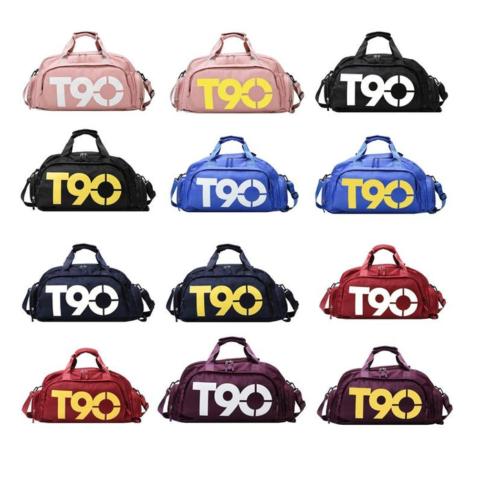 Large Capacity Sports Bag With Wet / Dry Separation