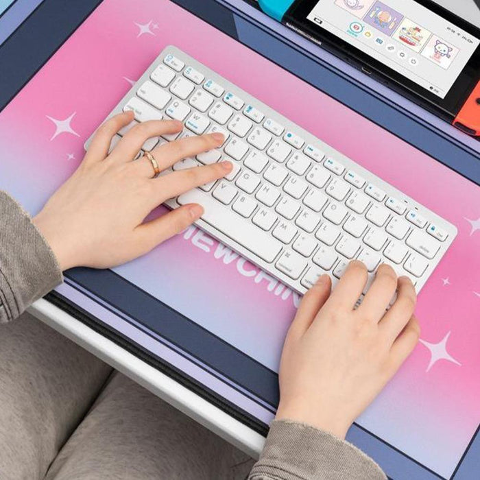 Adorable Cat Ear Desk Pad For Keyboard & Mouse