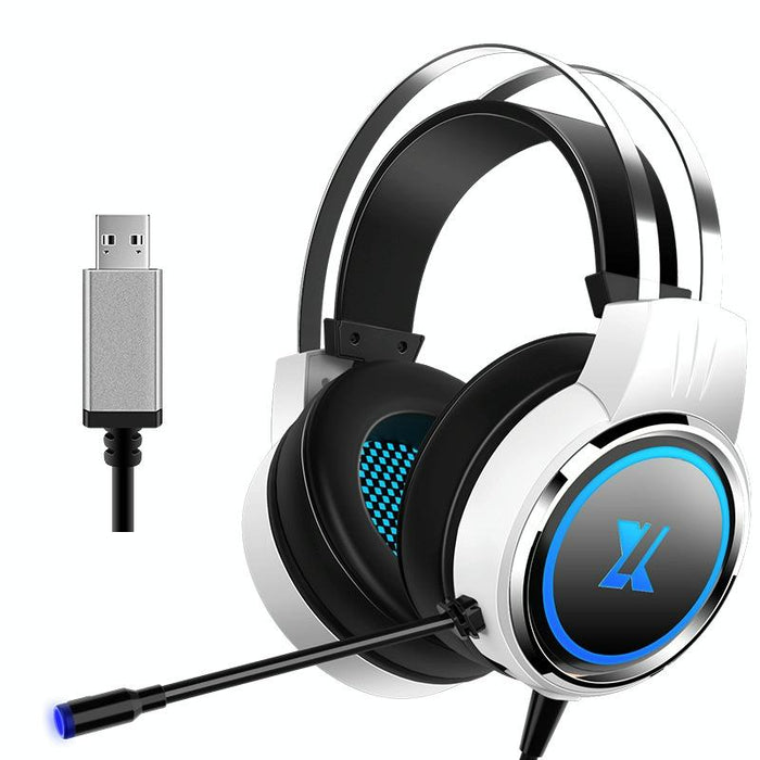 7.1 Gaming Headset With Mic Stars White