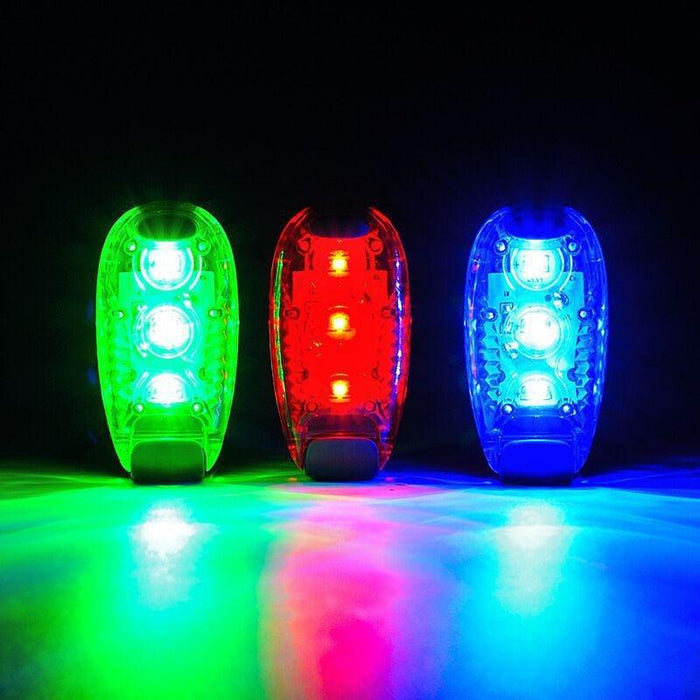 3 Led Green Cycling Night Light For Outdoor Activities