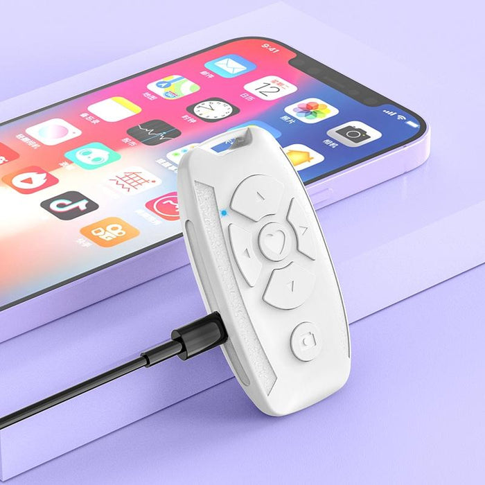 Bluetooth Selfie Video Remote For S86 Car Key Multifunctional