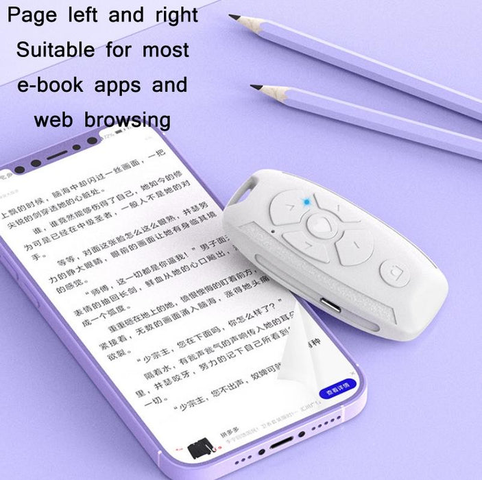 Bluetooth Selfie Video Remote For S86 Car Key Multifunctional