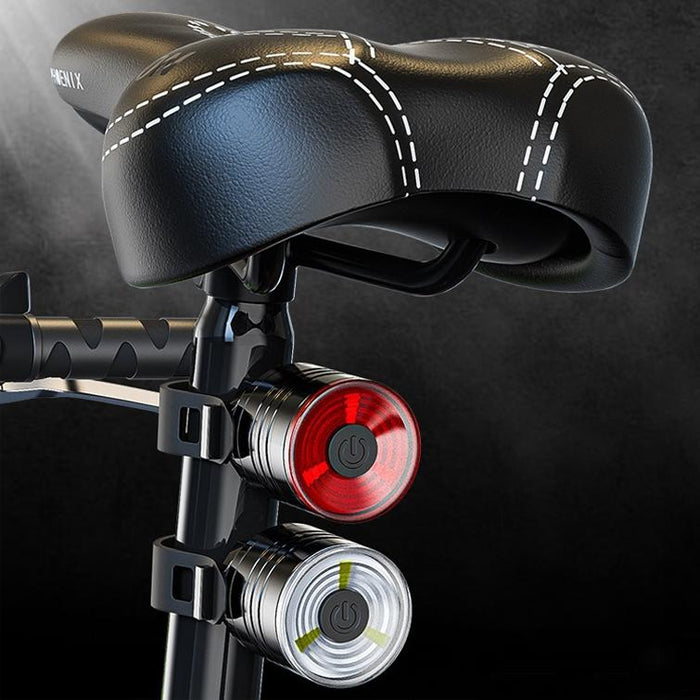 2-Pack 200Lm Aluminum Led Bike Taillight