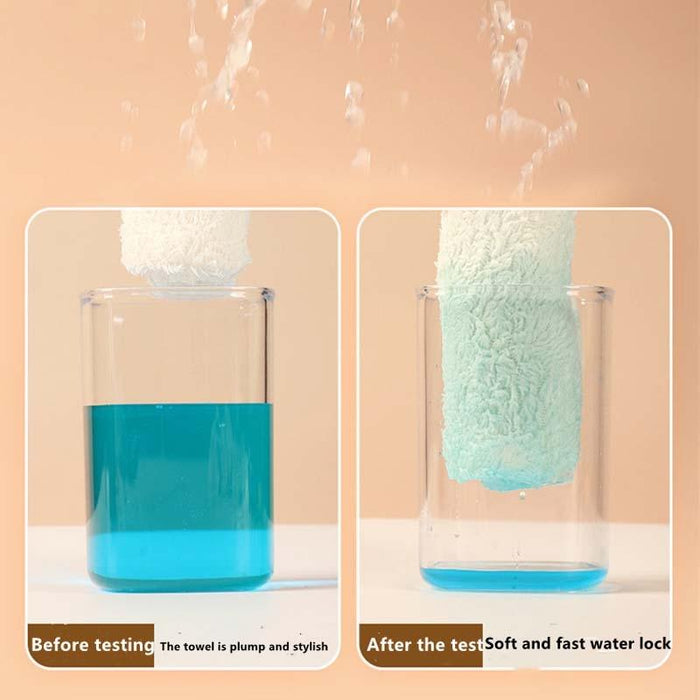 3 Hole Hot & Cold Facial Towel Mask With Straps