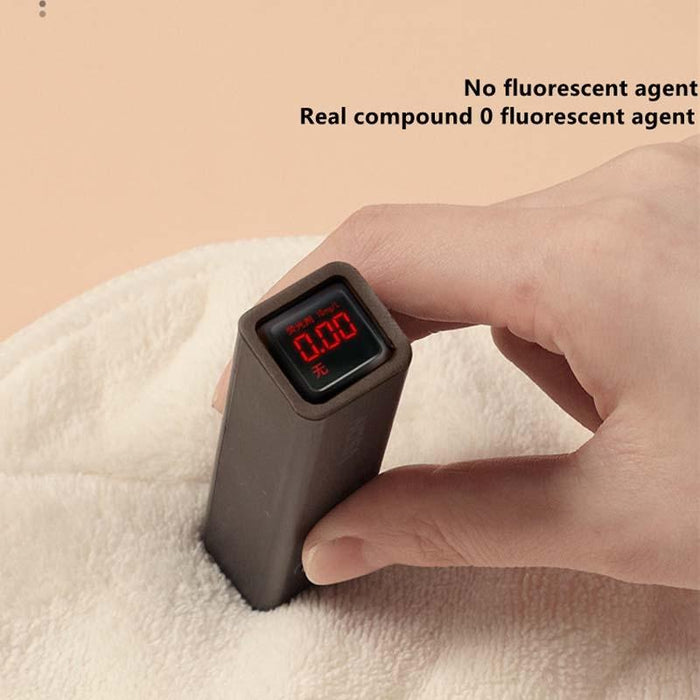 3 Hole Hot & Cold Facial Towel Mask With Straps