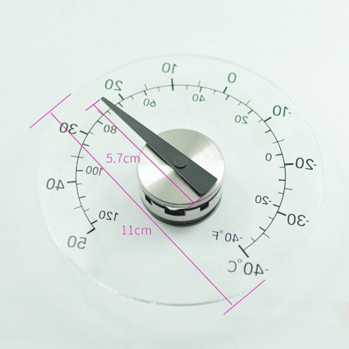 Waterproof Outdoor Glass Thermometer Split Design