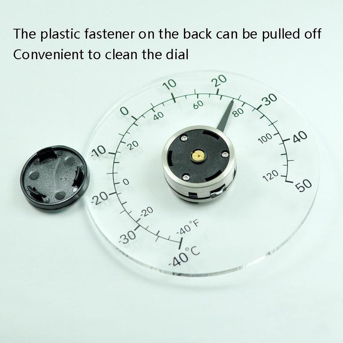 Waterproof Outdoor Glass Thermometer Split Design