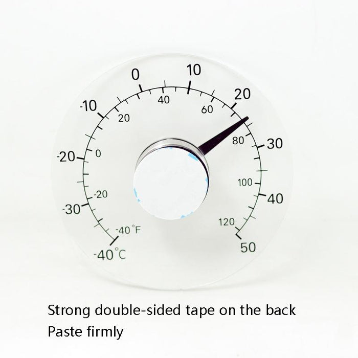 Waterproof Outdoor Glass Thermometer Split Design