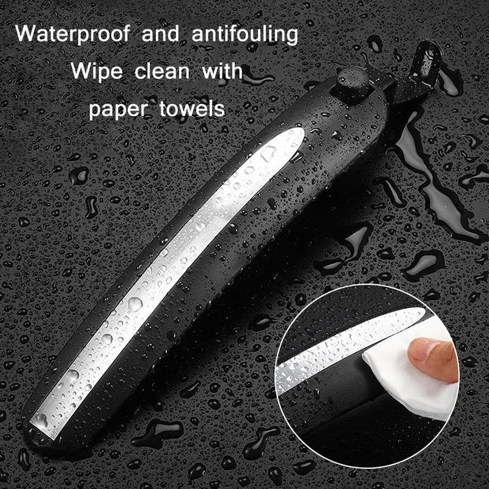 Reflective Folding Bike Mudguard Black