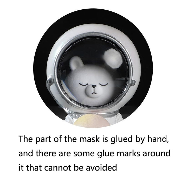 Resin Kitten Astronaut Night Light Home Decor