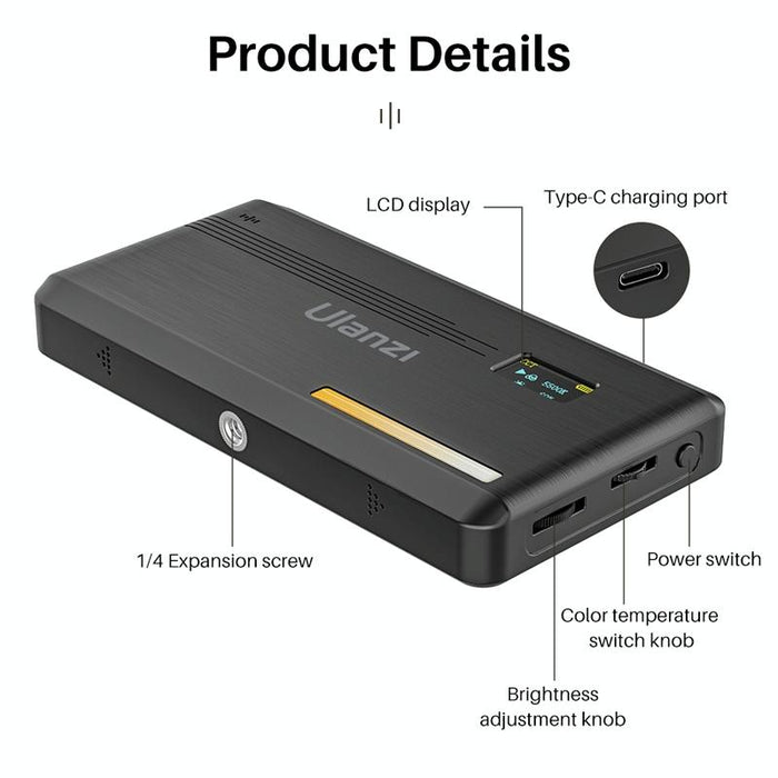 Vl200 200 Leds 2500-9000K Dual Colour Temperature Fill Light 2481