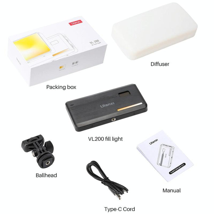 Vl200 200 Leds 2500-9000K Dual Colour Temperature Fill Light 2481