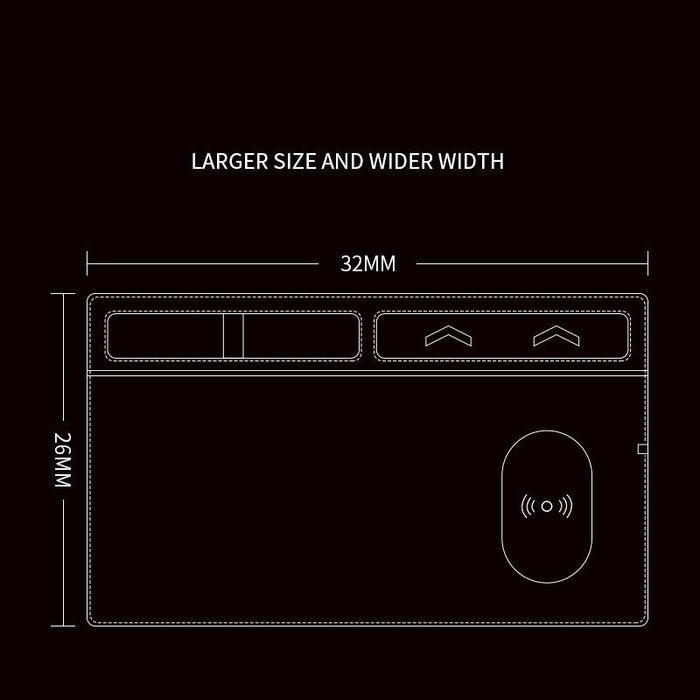 Jj 82401 Mouse Pad With Phone Charging & Holder